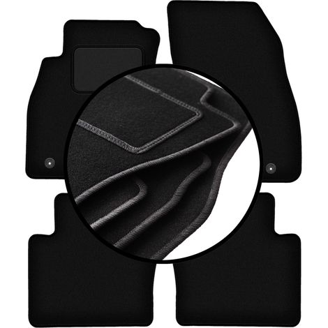 Komplettset Veloursmatten für: Saab 9-5 II NG Limousine, Kombi, Liftback, Fließheck (2010-2012) (1/5)