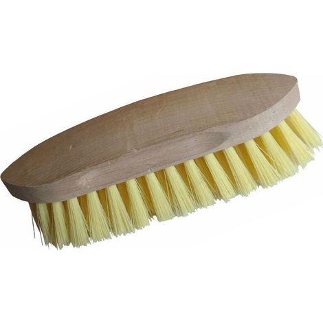 Brosse crinière polypropylène/bois Mondelin