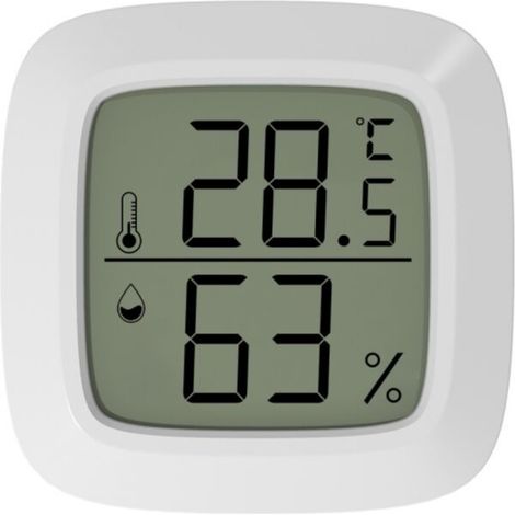 4PCS Thermometre Interieur Maison Thermometre Hygrometre Numérique,Thermomètre Digital pour Chambre à Coucher (1/5)