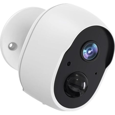 3MP Tuya Vie Intelligente alimenté par Batterie extérieure WiFi Surveillance sécurité PIR détection de Mouvement caméra Vision Nocturne(Camera) (1/5)