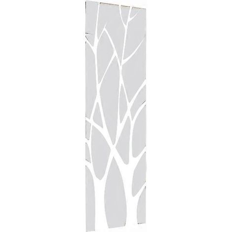 Sticker mural miroir arbre en acrylique 3D à faire soi-même - Décoration murale murale (1/5)