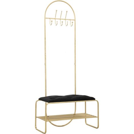 Panca Appendiabiti 80x38,5x180 cm in Ferro (1/5)