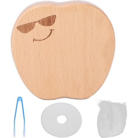 Écrin en bois portable pour dents de lait, coffret de rangement pour enfants, boîte à dents de bébé, organisateur souvenir cadeau (1/5)