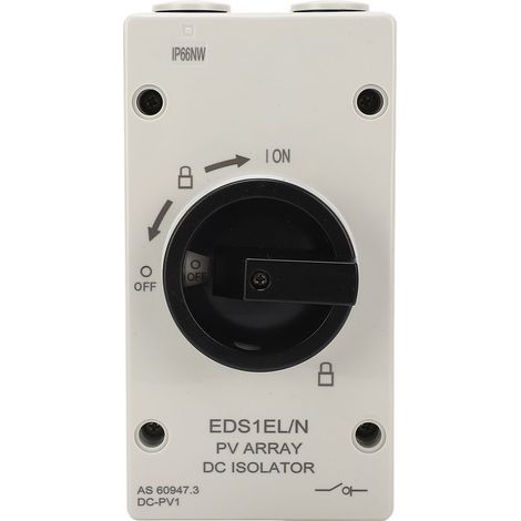 32A IP66 wasserdichter und feuerfester PV-DC-Trennschalter, 1000V Photovoltaik-Schnelltrennschalter (1/5)