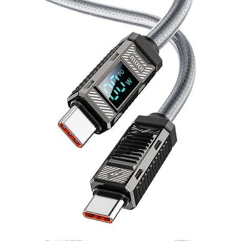 m langes USB-C-zu-USB-C-Kabel mit 100-W-Schnellladefunktion für Xiaomi und MacBook A (1/5)