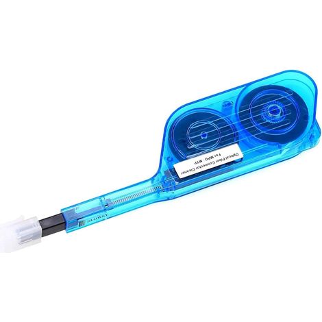 Reinigen von Glasfaseranschlüssen, One-Click-Glasfaserreiniger, Faserreinigungsstift für MPO- und MTP-Steckverbinder, Reiniger für Glasfaseranschlüsse, etwa 600-fache Reinigung (1/5)