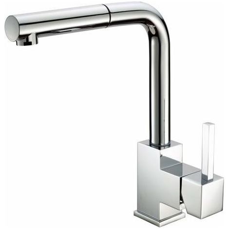 Crolla Alexander Monocomando con Doccia Estraibile Bicolore