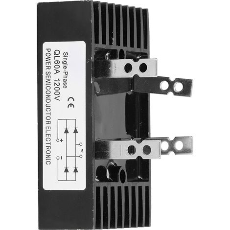 Hochleistungs-Dreiphasen-Brückengleichrichter 1200 V 60 A für elektrische Geräte, Diodengleichrichtermodul (1/5)