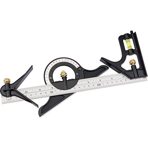 Draper Combination Square with Centre Head and Protractor (34704) (1/6)