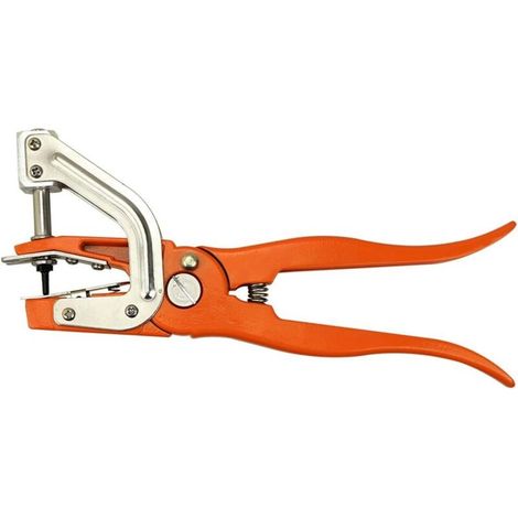 hydraulique d'oreille Tag Pince Applicateur pour bétail Vache Cochon chèvre Mouton Instruments Outil universel Tagger Puncher Pince ferme Fournitures (1/5)