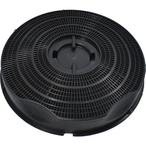 Filtre charbon diametre 235mm 484000008609 pour Hotte BAUKNECHT, FAGOR, FIRENZI, GENERATION 2000, INTEGRA, ROSIERES, SMEG, SPRING RAM, WHIRLPOOL