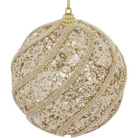 Bdn plf deco paillettes oro 95mm - Feeric lights & christmas (1/5)