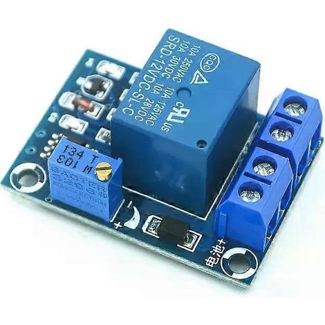 12V-Batterie-Unterspannungsmanagementmodul mit automatischer Spannungswiederherstellung bei Unterspannung und Schutzschalter für Batterielastabschaltung (1/4)