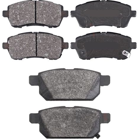 KIT PASTIGLIE FRENO ANTERIORI E POSTERIORI compatibile con SUZUKI SWIFT IV (FZ,NZ) / PASTIGLIE FRENANTI AUTO OEM P 16 013,P 79 029 / SOSTITUZIONE DIRETTA / BASSA POLVERE / SILENZIOSO