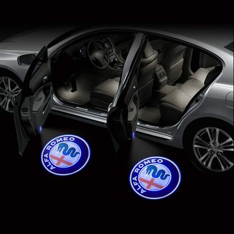 2 Stück LED-Türlogo-Projektoren für Alfa Romeo Giulia (1/5)