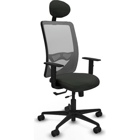 Silla de oficina piqueras y crespo Zulema gris espuma alta densidad (1/2)
