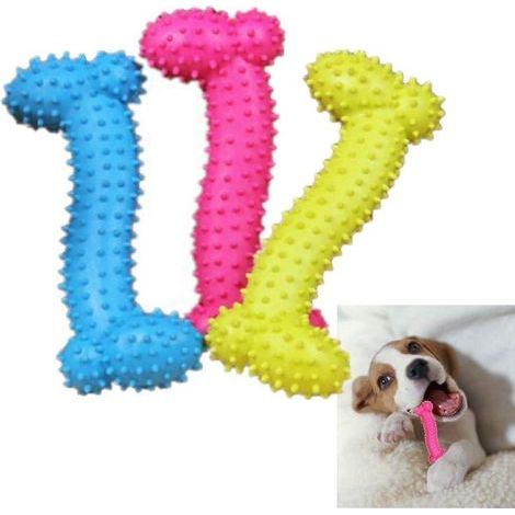 chiot Chien Os Morsure Rsistant Jeu En Caoutchouc Grinant Pour Mastiquer Molaires Dents De Formation Thermique En Plastique Tpr Caoutchouc (1/5)