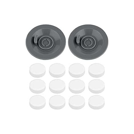 2 plateaux nettoyants Espresso et tablettes nettoyantes pour machine à café 16 tablettes nettoyantes Espresso en silicone de 54 mm (1/5)