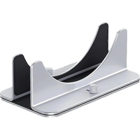 Support vertical pour Mac Mini M4/M4 Pro, support de bureau pour ordinateur portable en alliage d'aluminium, antidérapant, réglable, compatible avec Mac Mini - JBMEDIA (1/4)