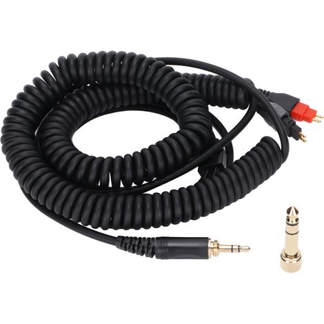 Ersatz-Audioverlängerungskabel mit Feder für die Kopfhörer HD660s, HD650, HD600 und HD580 (1/5)