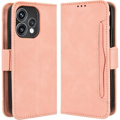 Klapphülle für Oppo Reno 15, mit Kartenfach, Pink (1/5)
