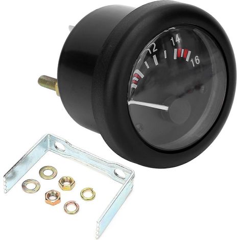 Voltmètre de batterie 52 mm, unité de mesure de l'alimentation électrique du moteur automobile DC12V VD-G-117 (1/4)