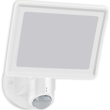 LED Außenstrahler Außenlampe Sensor Bewegungsmelder IP44 20W Weiß Telefunken