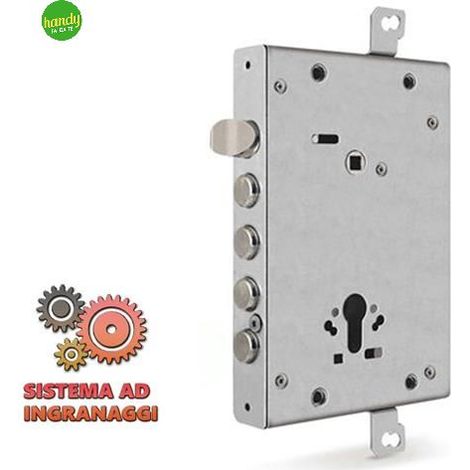 Serratura blindata Yale foro cilindro compatibile cisa (1/2)