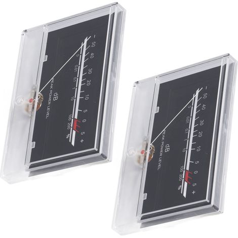 Hochpräzises VU-Meter, einstellbare Hintergrundbeleuchtung, Pegelverstärker mit Treiberplatine für DIY-Heim-Audio-Setups (1/5)