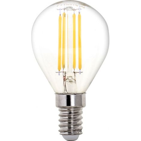 INTERLUSA CLASSIC Kugelbirne E14 (schlank) LED 6.5W 2700K 806lm Transparent