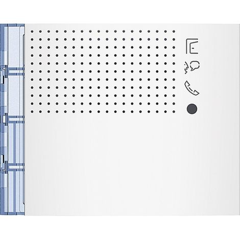 Façade Sfera New pour module électronique audio Allwhite BTICINO 351102 (1/2)
