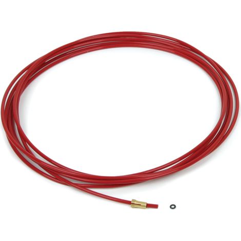 Schweißkraft Teflonseele rot / ø 1,0-1,2 mm / 4,0 m, 1052591 (1/2)
