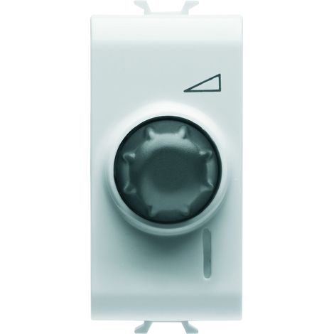 VARIATEUR ÉLECTRONIQUE ROT. 1P BLANC GEWISS GW10575 (1/2)