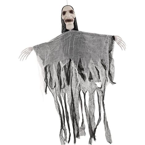 Spectre de sorcières à suspendre - Squelettes - Pour fête d'Halloween, extérieur et intérieur - Décoration effrayante d'Halloween à suspendre (1/5)