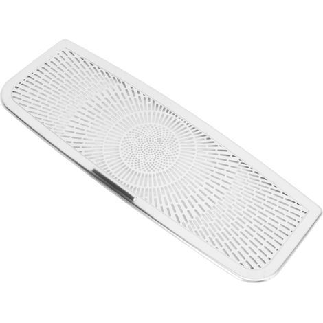 Cache de liseuse avant en acier inoxydable pour Mercedes-Benz Classe S W221 (2008-2013) (1/2)