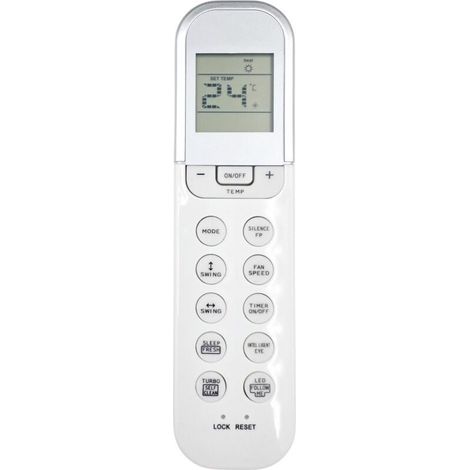 Télécommande de climatiseur compatible avec la télécommande de climatiseur-Midea Rg36f /bgef Rg36f2 /bgef Rg36f4 /bgef (1/4)