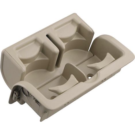 Ensemble porte-gobelet beige pour accoudoir central arrière de voiture Nissan Infiniti (1/4)