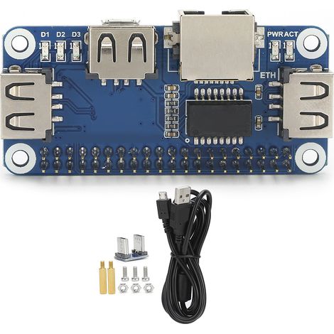 Carte d'Extension USB vers Ethernet RJ45 pour Hub Réseau - Module d'Expansion