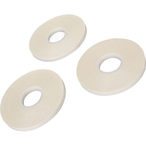 1/4 Zoll (ca. 6,35 mm) breites, wasserlösliches, doppelseitiges Klebeband, 3 Rollen à 16 Yards (ca. 14,5 m), auswaschbares Klebeband, Nähband für DIY-Bastelarbeiten (1/5)