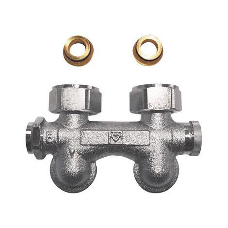 Corps de dérivation Fig. 3066(11) Forme en E G 3/4" entl.gauche