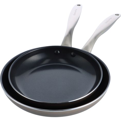 GreenPan Padova Reserve (CC005452-001) 20 + 28cm Set schwarz Pfannen-Set (1/5)