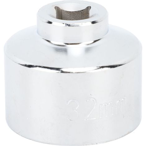 Douille de clé de Filtre à Huile, Longue Durée de Vie, Outil de Douille de Filtre à Huile à Ajustement Précis, 6 Dents Précises pour la Mise au Point (32mm) (1/5)