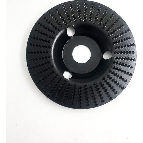 Disque à poncer le bois (diamètre 125 mm x 22,3 mm), disque à poncer le bois en carbure pour façonner et sculpter le bois, poncer et couper, meule d'angle 125 mm (1/5)