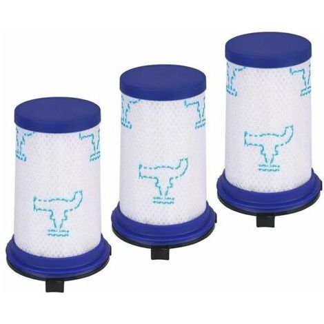 Lot de 3 Filtre de remplacement pour Rowenta Air Force 360 / X-Pert Essential 260 Aspirateur sans fil (1/5)