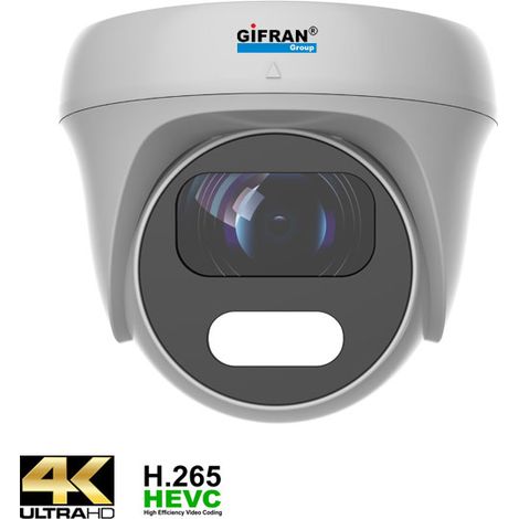 Telecamera dome professionale AHD 8MPX grandangolo con (1/2)