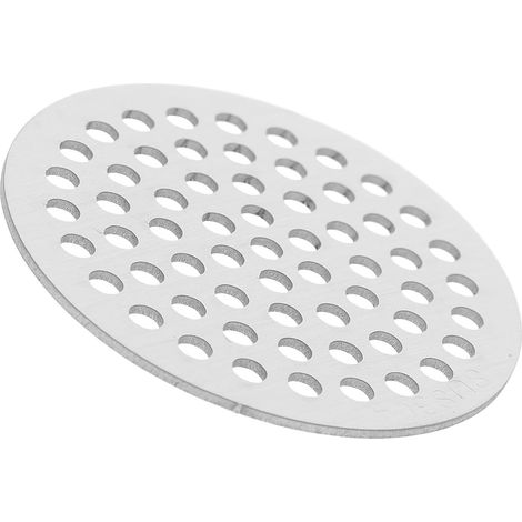 Couvercle de Drain Rond et Écoulement D'eau Fluide en Acier Inoxydable 304 Design Élégant Filtre pour Salle de Bain et Sous-sol (1/5)