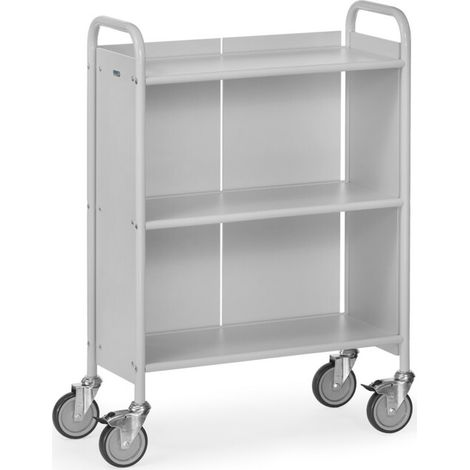 fetra Chariot de bureau 4871 - charge max. 150kg Pneus TPE (1/3)