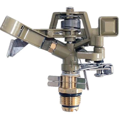 Aspersor Sectorial Aéreo Metálico 1/2” Rosca Macho - Resistente y Duradero  Oferta exclusiva