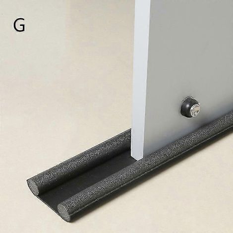 Joint d'étanchéité de bas de porte, bloque-poussière, coupe-courant d'air sous porte, Home Hfmqv-G 3CM