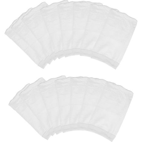 Micro Sacs filtrants pour aspirateur de Piscine compatibles avec Pool Blaster Water Tech Catfish, Max CG, Aqua Broom et Autres aspirateurs Pool Blaste(Lot de 20) (1/4)
